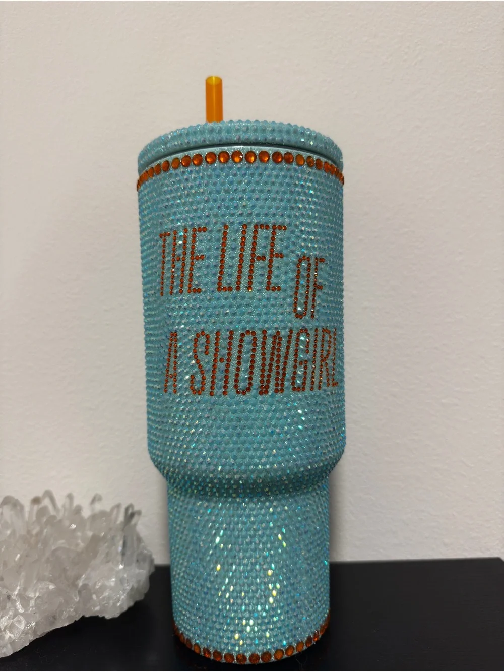 Taylor Swift The Life of a Showgirl Crystal Tumbler